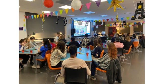 Event celebrating our role as a University of Sanctuary, held in the Global Lounge